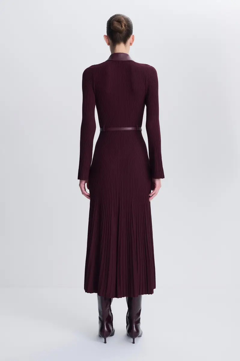 Simkhai Ismelle Collared Knit Midi Dress | Thumbnail 5 Simkhai Ismelle Collared Knit Midi Dress | Thumbnail 5