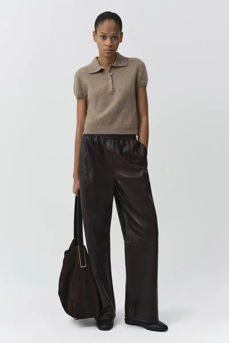 Simkhai Ivy Brushed Knit Polo | Thumbnail 2 Simkhai Ivy Brushed Knit Polo | Thumbnail 2