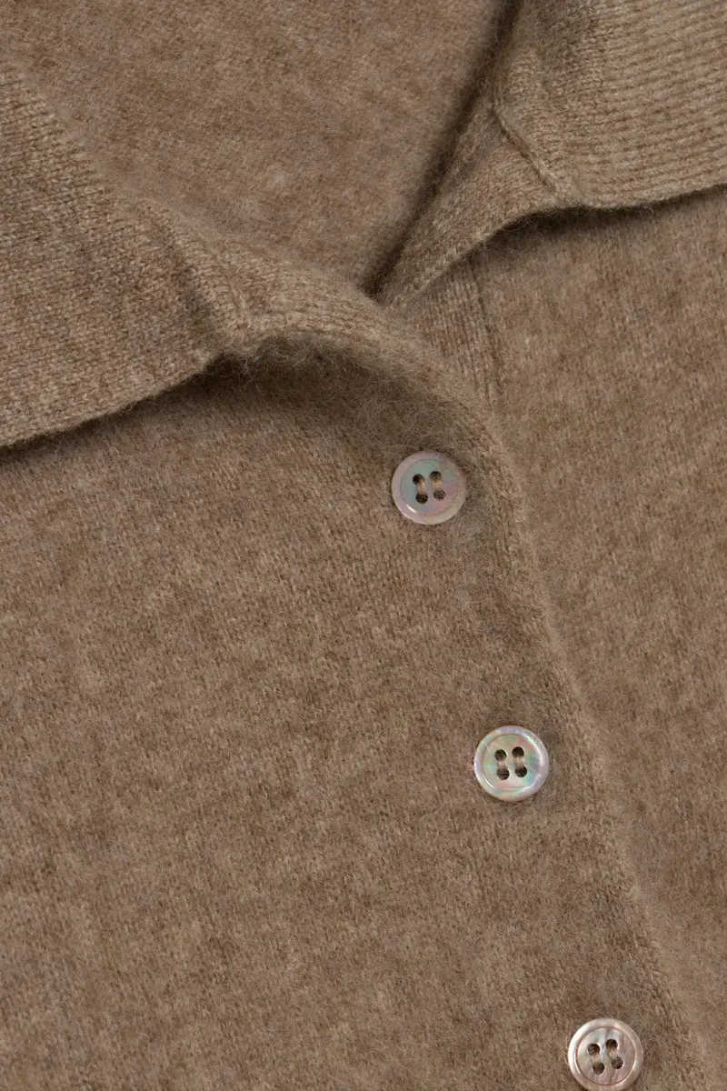 Simkhai Ivy Brushed Knit Polo | Thumbnail 7 Simkhai Ivy Brushed Knit Polo | Thumbnail 7