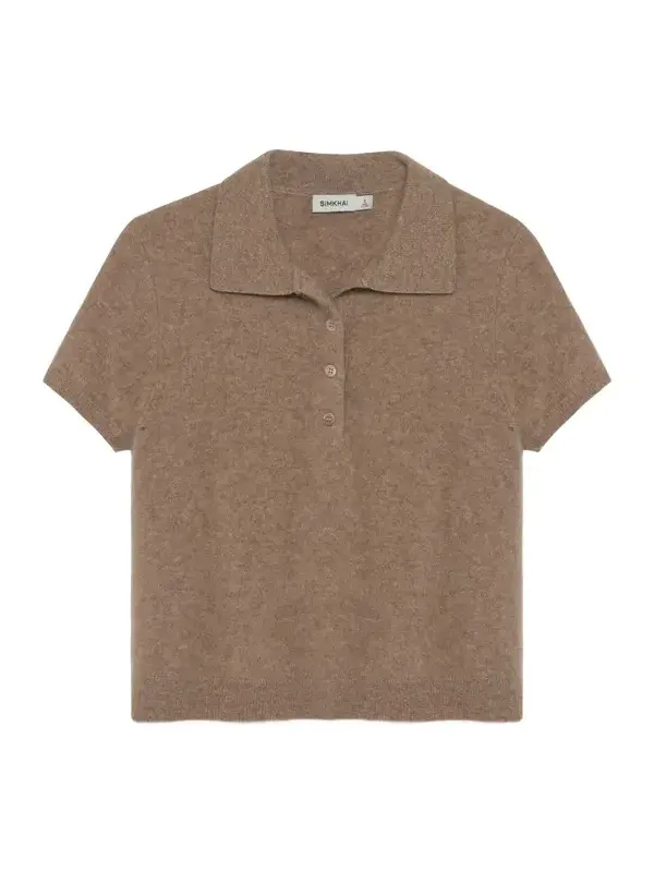 Ivy Brushed Knit Polo