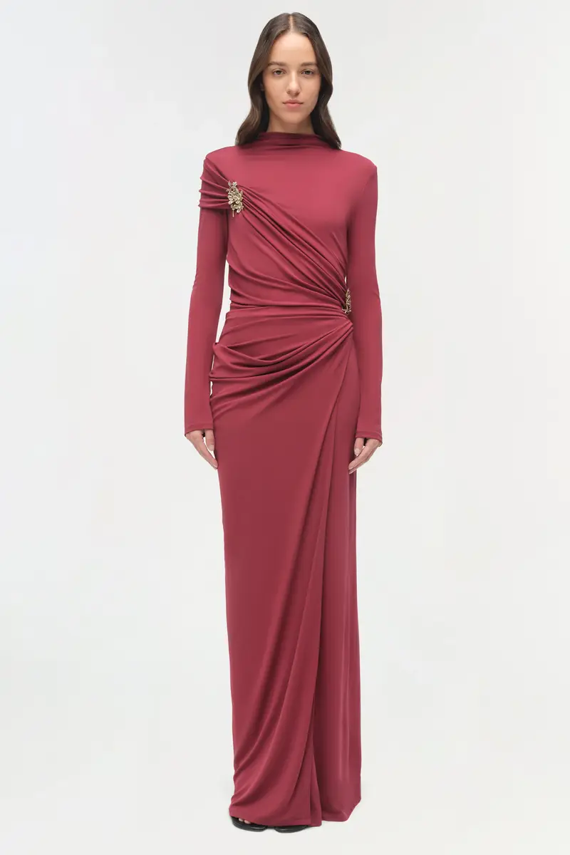Simkhai Izadora Embellished Jersey Midi Dress | Thumbnail 6 Simkhai Izadora Embellished Jersey Midi Dress | Thumbnail 6