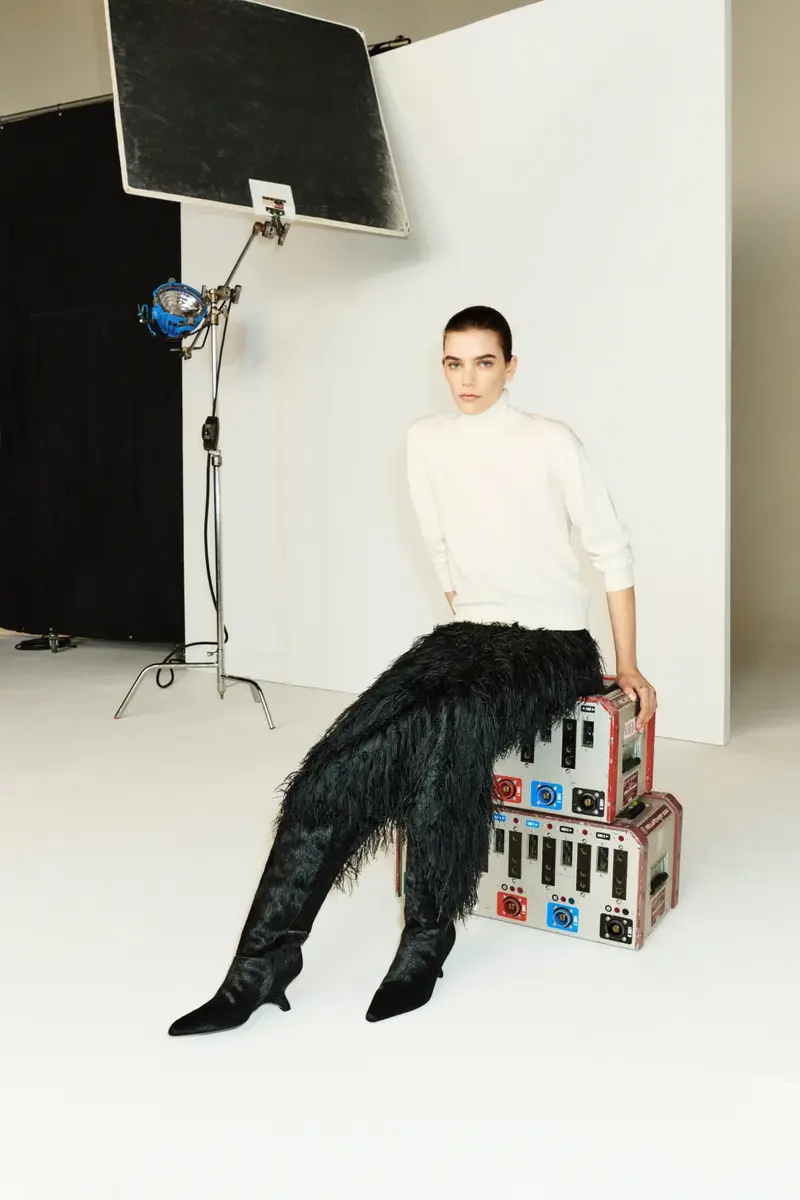 Simkhai Jade Fringe Jacquard Midi Skirt | Thumbnail 2 Simkhai Jade Fringe Jacquard Midi Skirt | Thumbnail 2