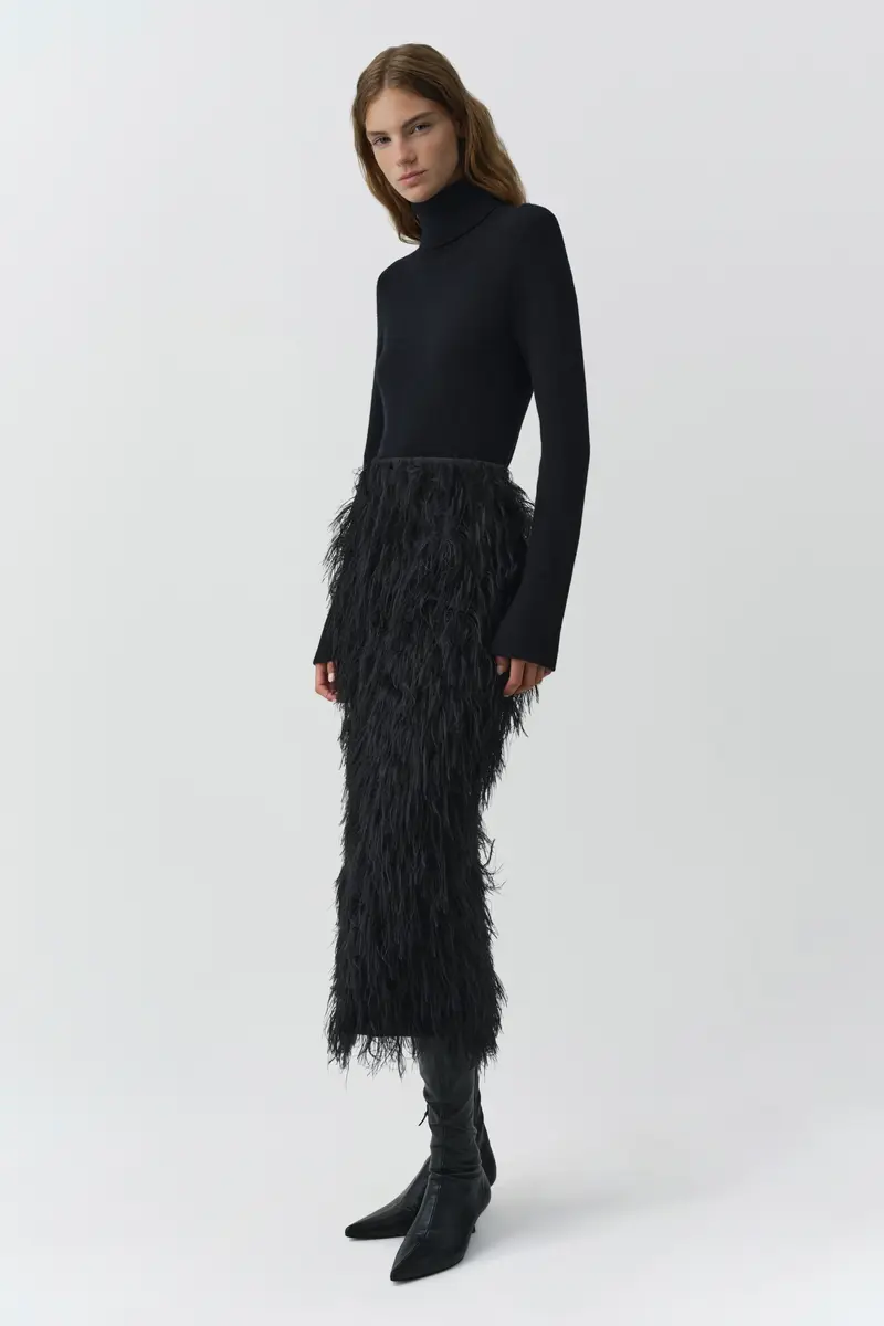 Simkhai Jade Fringe Jacquard Midi Skirt | Thumbnail 5 Simkhai Jade Fringe Jacquard Midi Skirt | Thumbnail 5