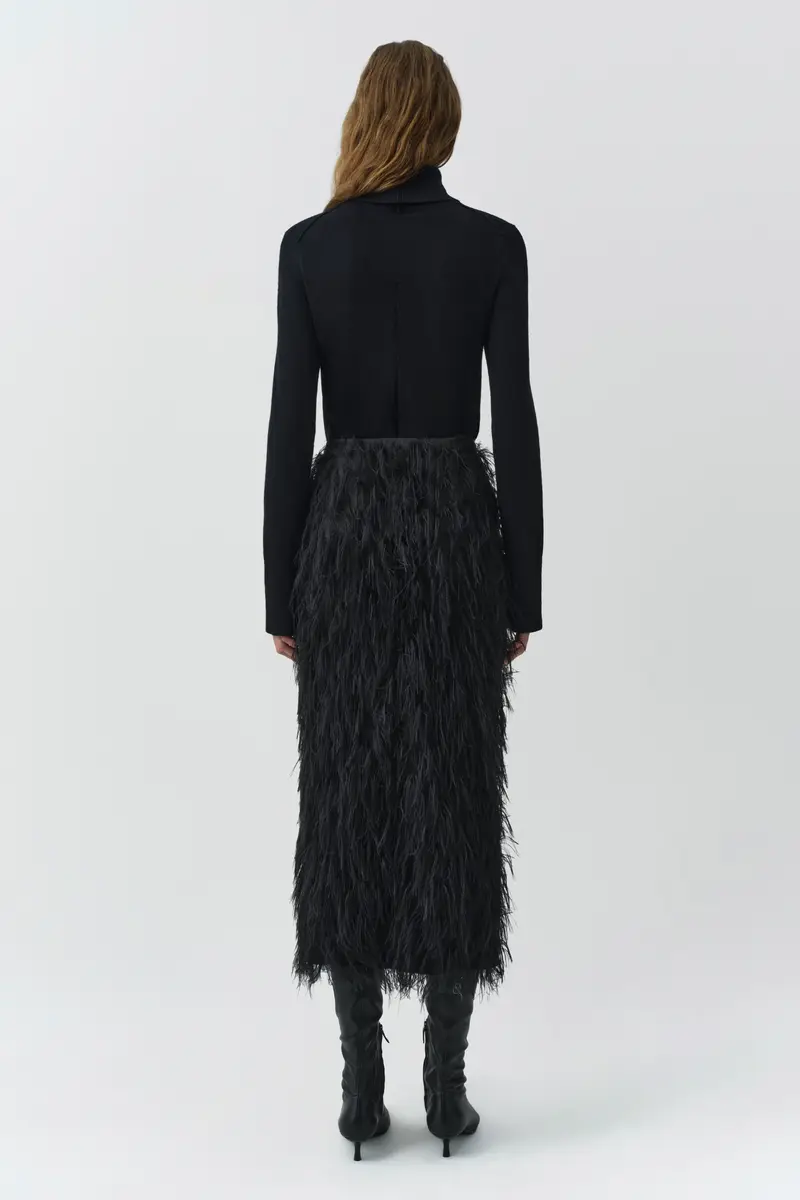 Simkhai Jade Fringe Jacquard Midi Skirt | Thumbnail 6 Simkhai Jade Fringe Jacquard Midi Skirt | Thumbnail 6