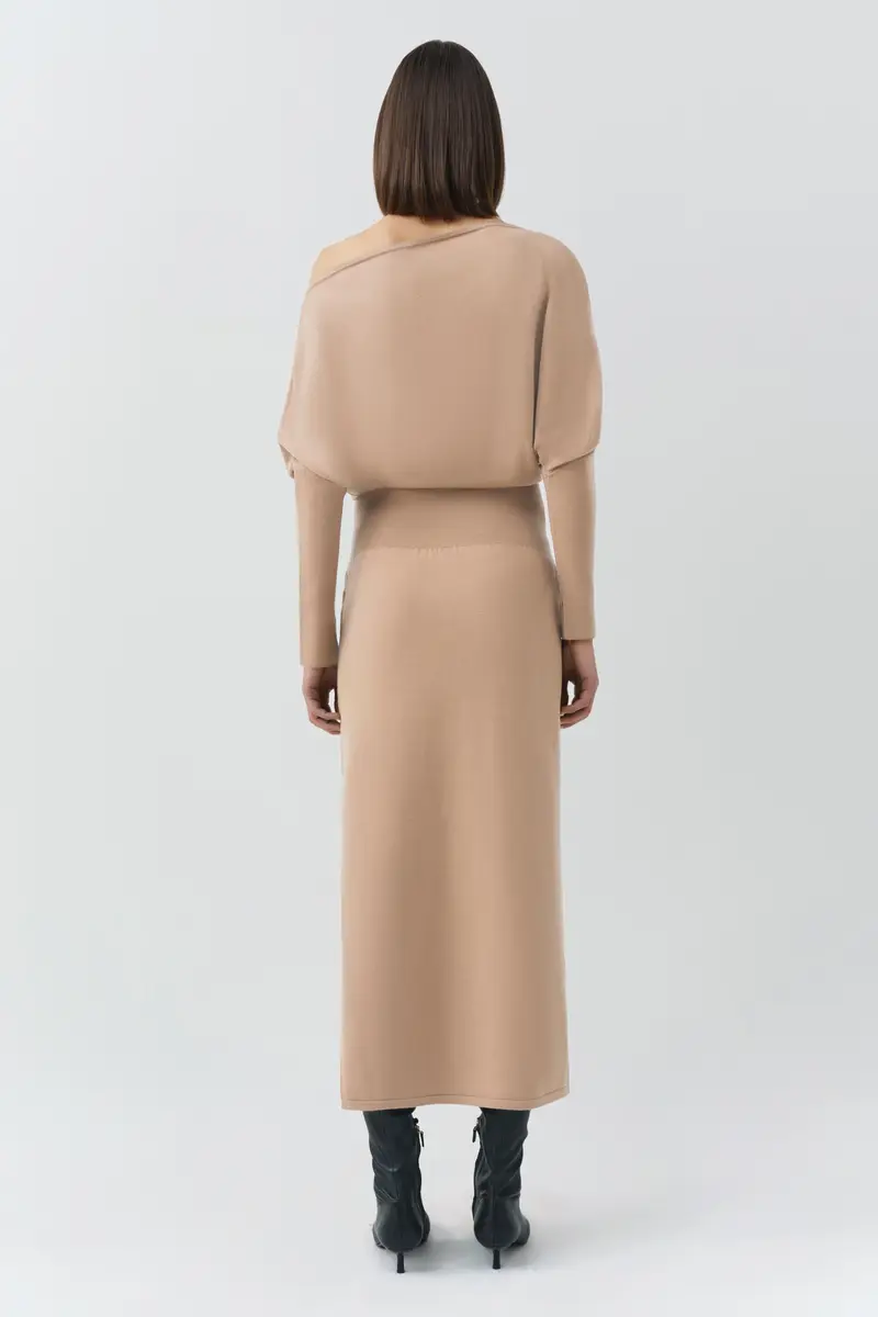 Simkhai Janese Off Shoulder Midi Dress | Thumbnail 5 Simkhai Janese Off Shoulder Midi Dress | Thumbnail 5