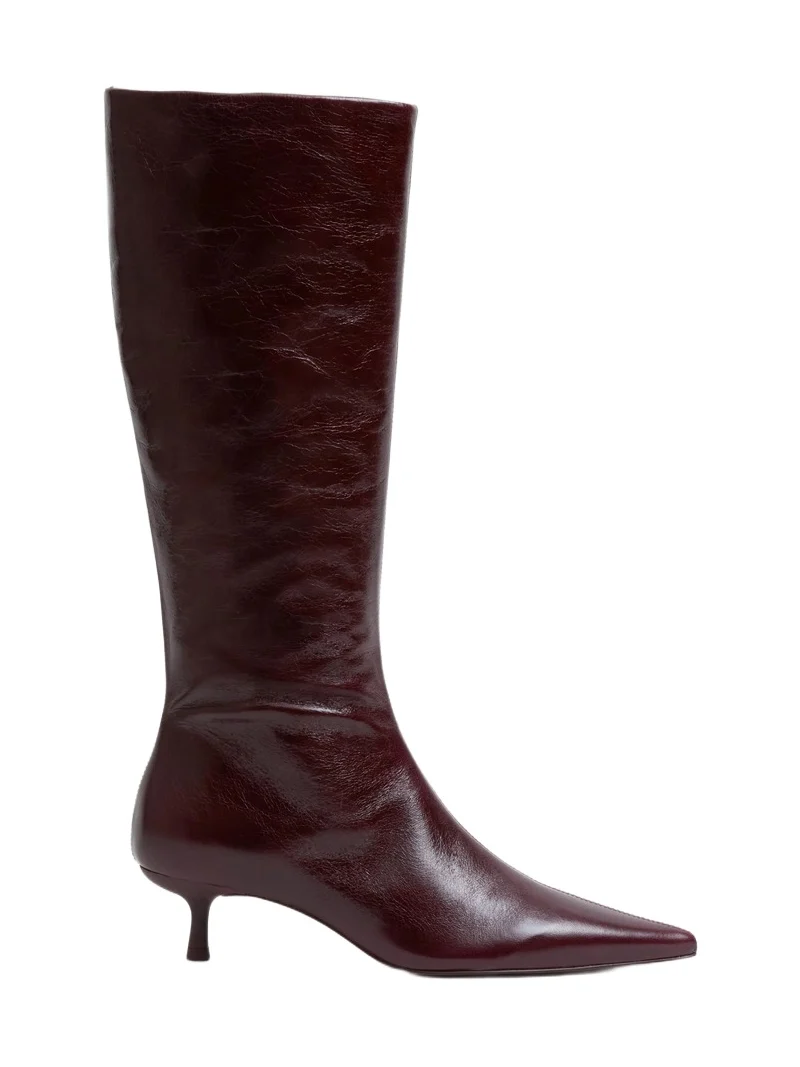 Janine Leather Knee High Boot Janine Leather Knee High Boot