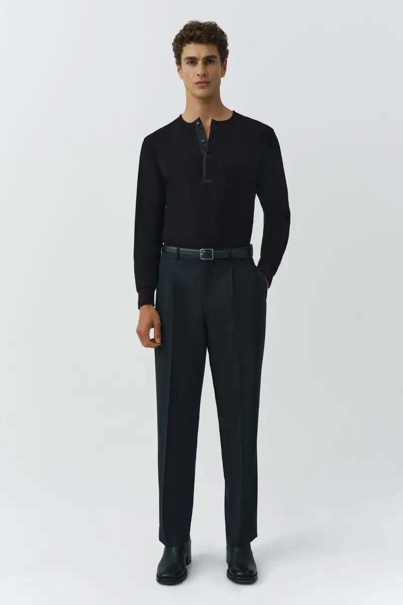 Simkhai Jay Ribbed Henley | Thumbnail 2 Simkhai Jay Ribbed Henley | Thumbnail 2
