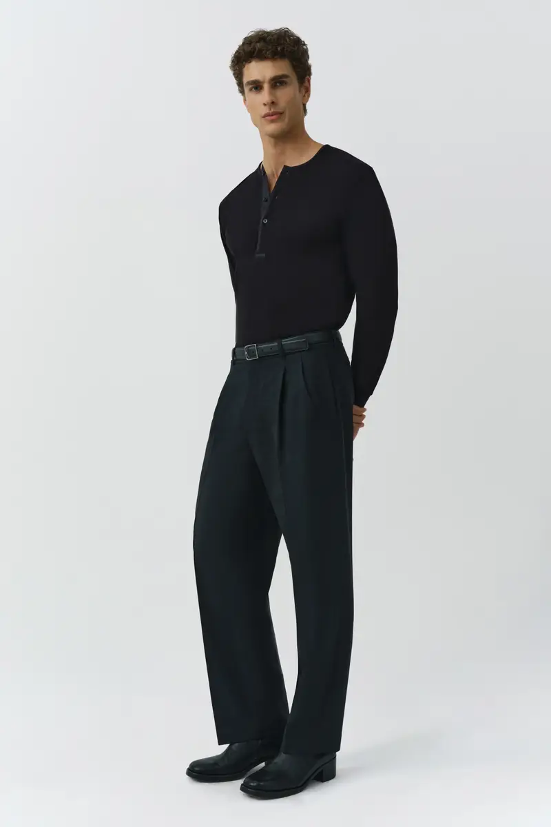 Simkhai Jay Ribbed Henley | Thumbnail 4 Simkhai Jay Ribbed Henley | Thumbnail 4