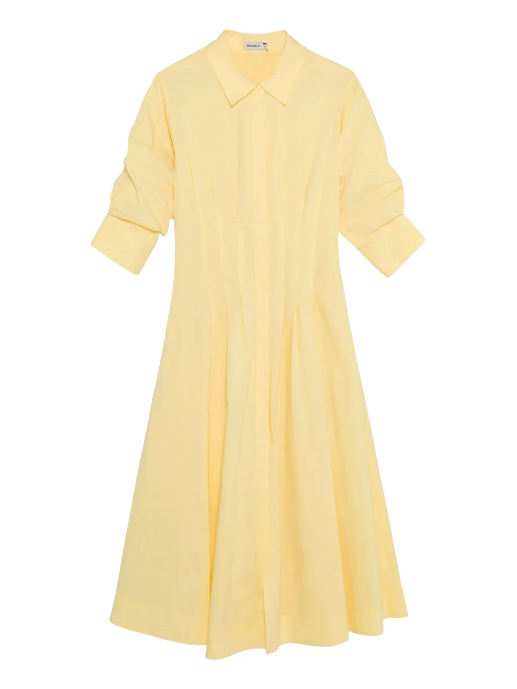 Jazz Cotton Pintuck Midi Dress Jazz Cotton Pintuck Midi Dress