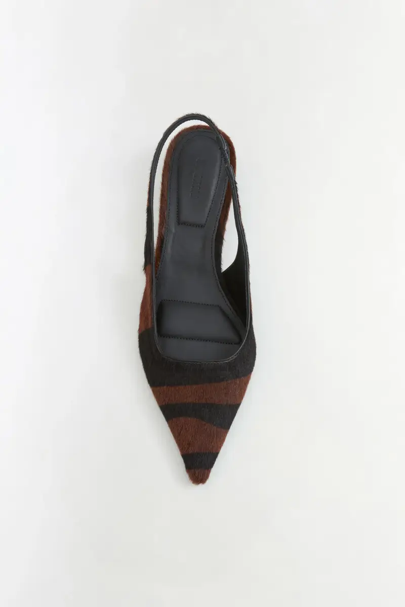 Simkhai Jenny Calf Hair Slingback Pump | Thumbnail 3