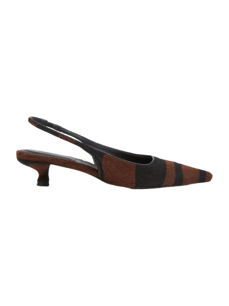 Simkhai Jenny Calf Hair Slingback Pump