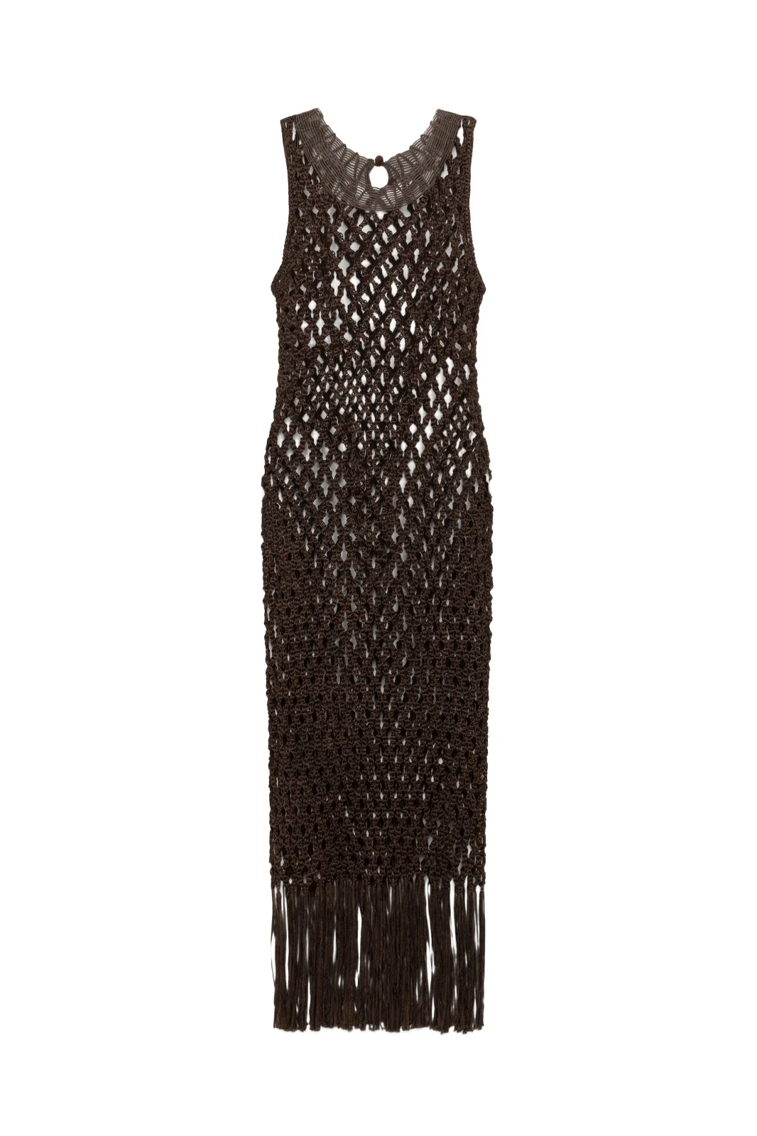 Jensen Macrame Midi Dress Jensen Macrame Midi Dress
