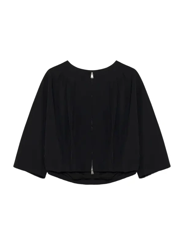 Jess Pleated Cotton Faille Jacket Jess Pleated Cotton Faille Jacket