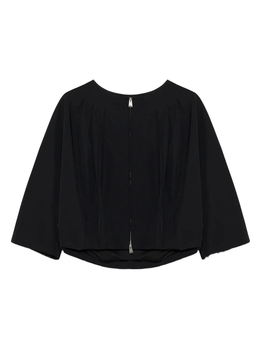 Simkhai Jess Pleated Cotton Faille Jacket