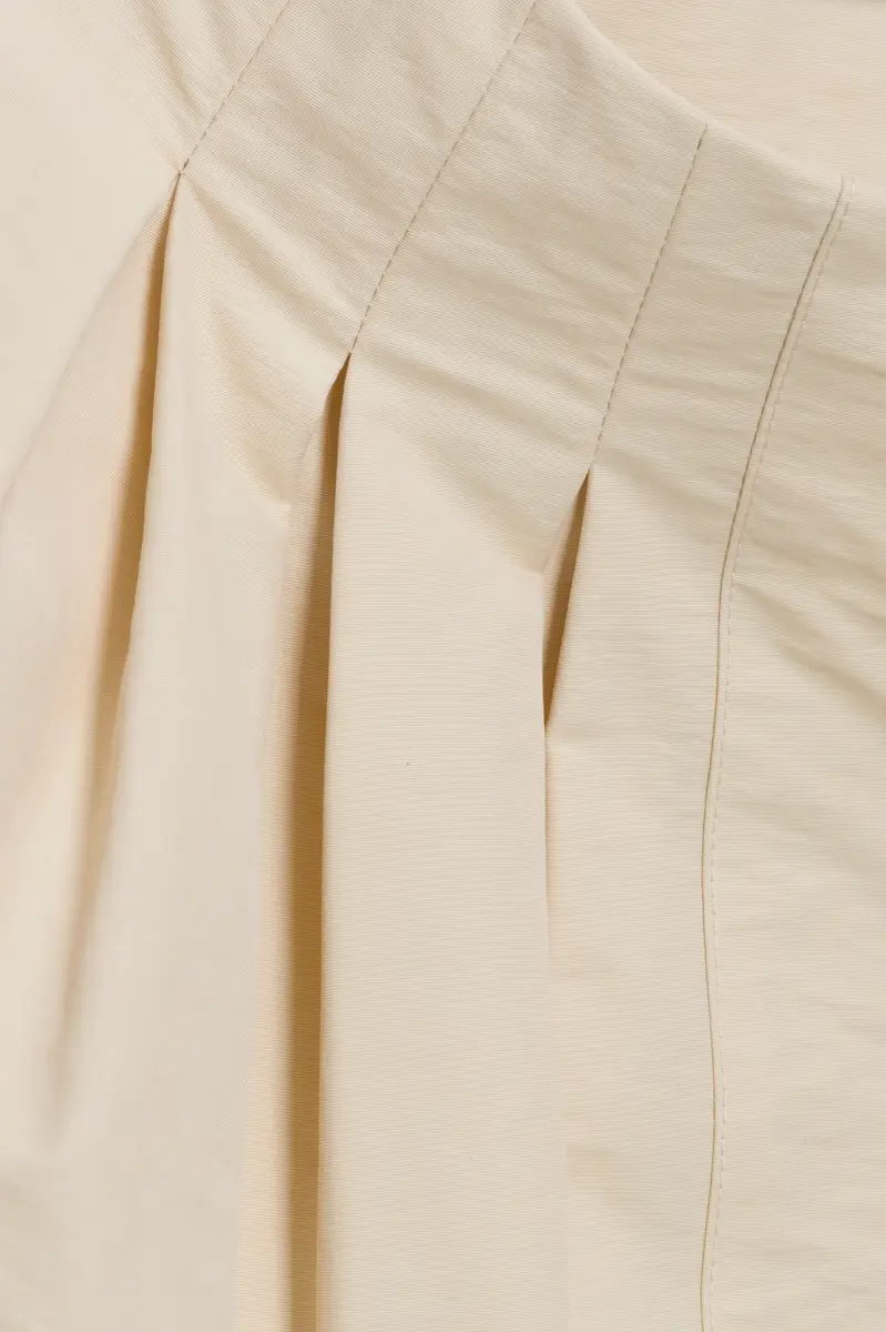 Simkhai Jess Pleated Cotton Faille Jacket | Thumbnail 6 Simkhai Jess Pleated Cotton Faille Jacket | Thumbnail 6