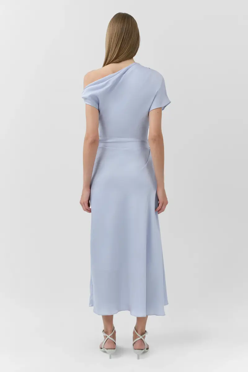 Simkhai Joanna Off Shoulder Satin Midi Dress | Thumbnail 5 Simkhai Joanna Off Shoulder Satin Midi Dress | Thumbnail 5