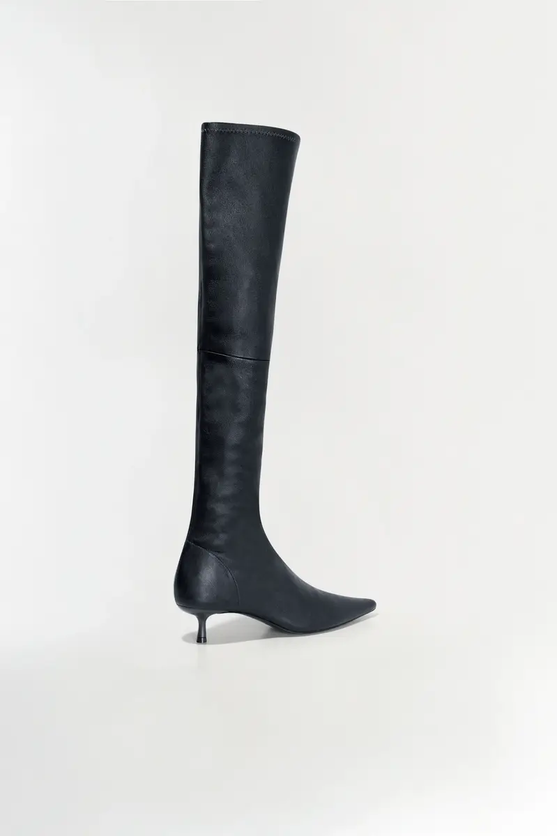 Simkhai Joni Leather Over-The-Knee Boot | Thumbnail 3 Simkhai Joni Leather Over-The-Knee Boot | Thumbnail 3