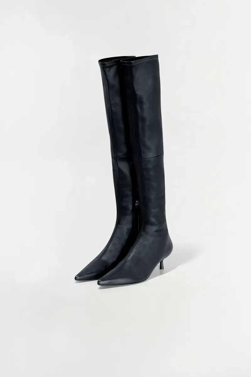 Simkhai Joni Leather Over-The-Knee Boot | Thumbnail 5 Simkhai Joni Leather Over-The-Knee Boot | Thumbnail 5