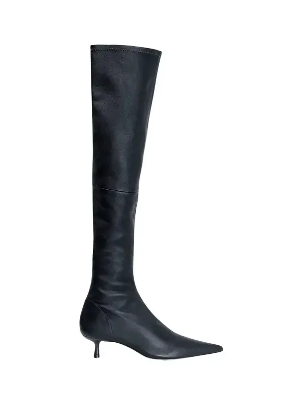 Joni Leather Over-The-Knee Boot Joni Leather Over-The-Knee Boot
