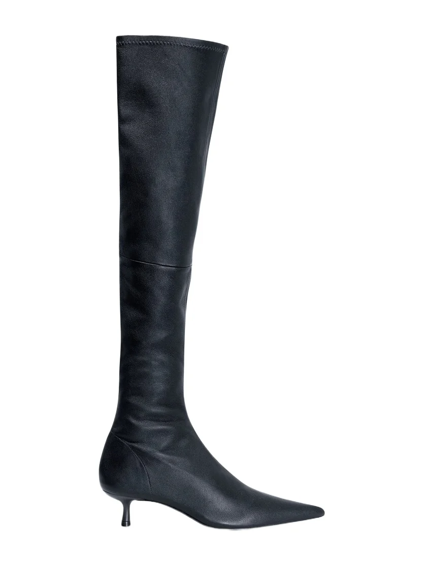 Joni Leather Over-The-Knee Boot Joni Leather Over-The-Knee Boot
