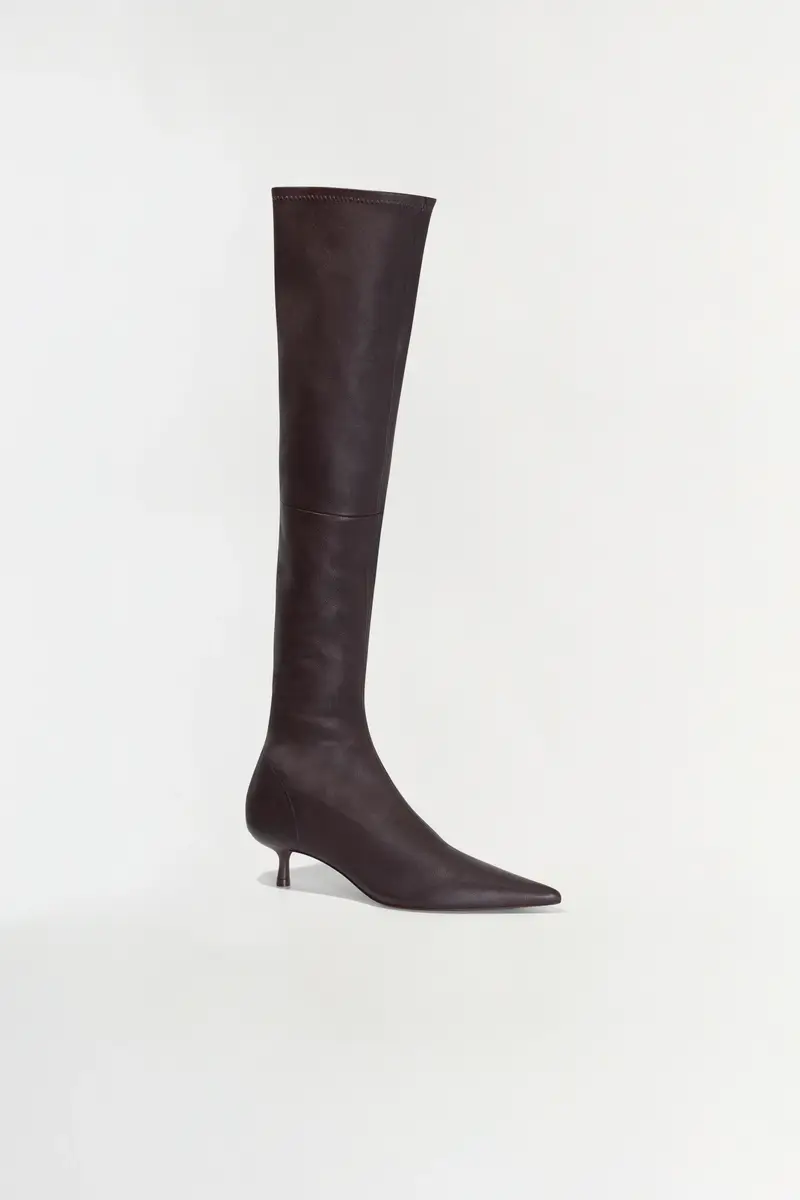 Simkhai Joni Leather Over-The-Knee Boot | Thumbnail 3 Simkhai Joni Leather Over-The-Knee Boot | Thumbnail 3