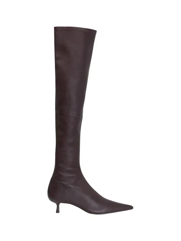 Joni Leather Over-The-Knee Boot Joni Leather Over-The-Knee Boot