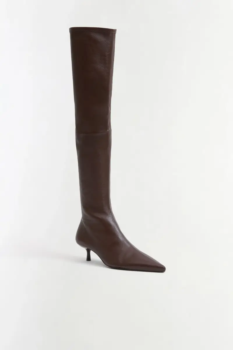Simkhai Joni Stretch Leather Over The Knee Boot | Thumbnail 2