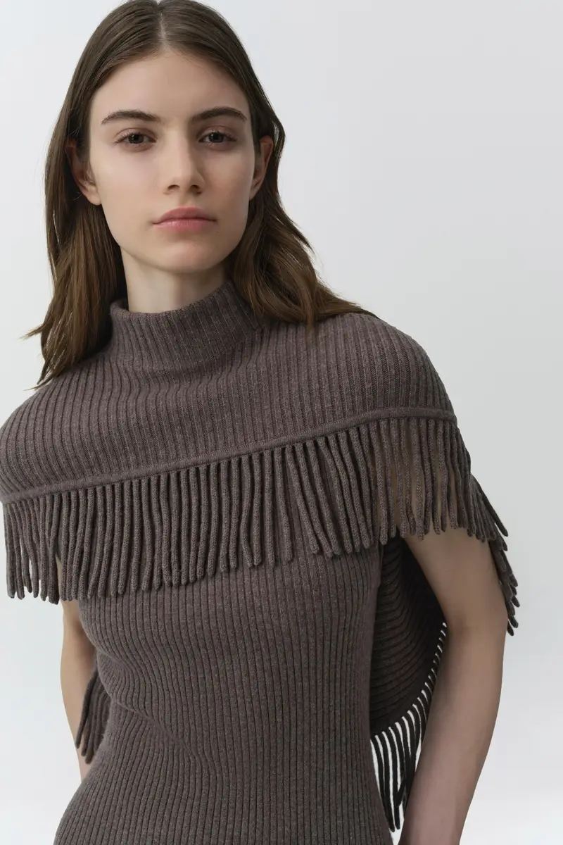 Simkhai Jordan Knit Fringe Midi Dress | Thumbnail 3 Simkhai Jordan Knit Fringe Midi Dress | Thumbnail 3