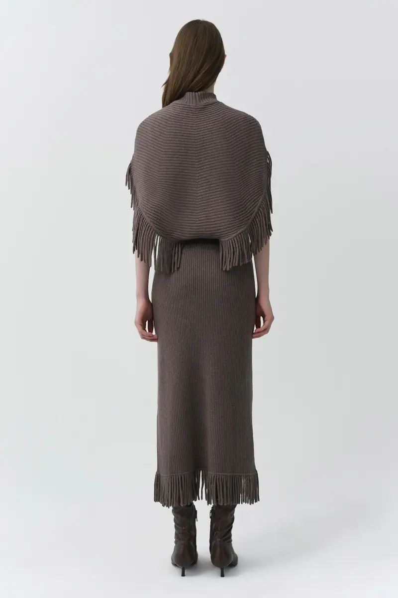 Simkhai Jordan Knit Fringe Midi Dress | Thumbnail 5 Simkhai Jordan Knit Fringe Midi Dress | Thumbnail 5