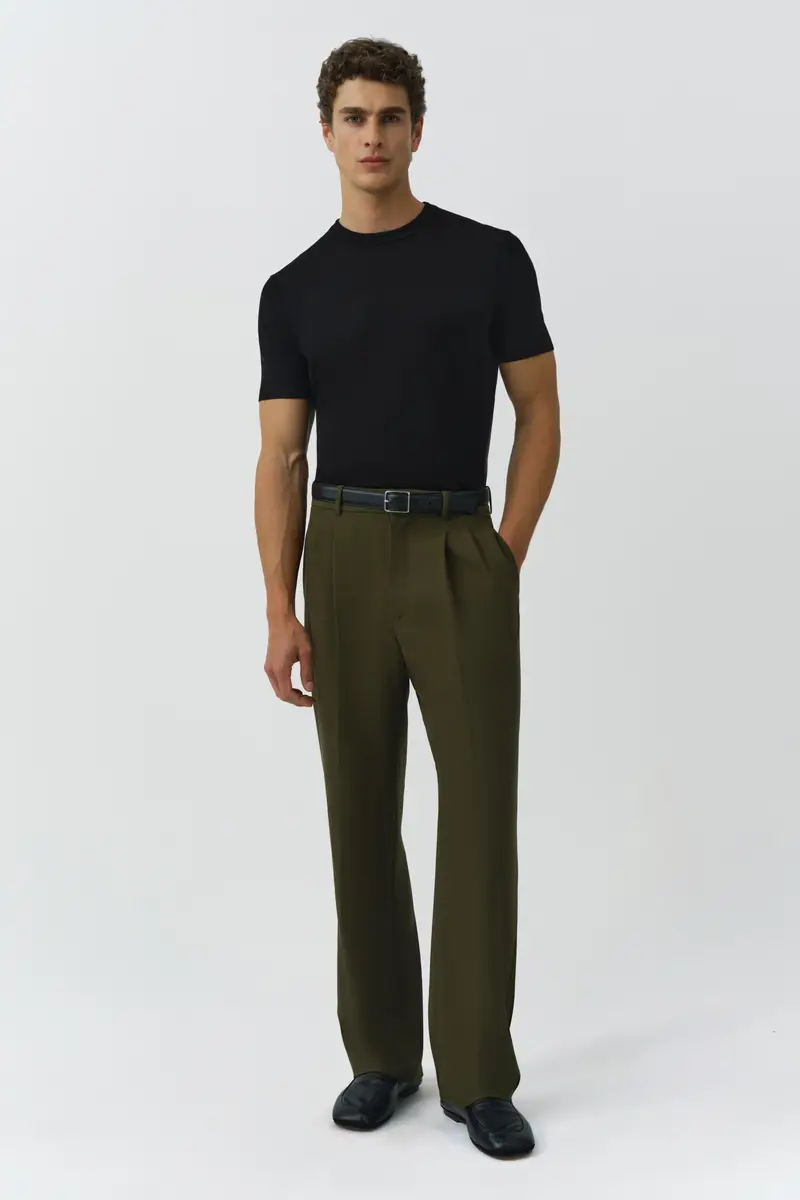 Simkhai Julian Pleated Trouser | Thumbnail 2 Simkhai Julian Pleated Trouser | Thumbnail 2
