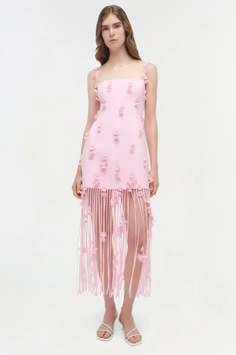 Simkhai Juliana Midi Dress | Thumbnail 2 Simkhai Juliana Midi Dress | Thumbnail 2