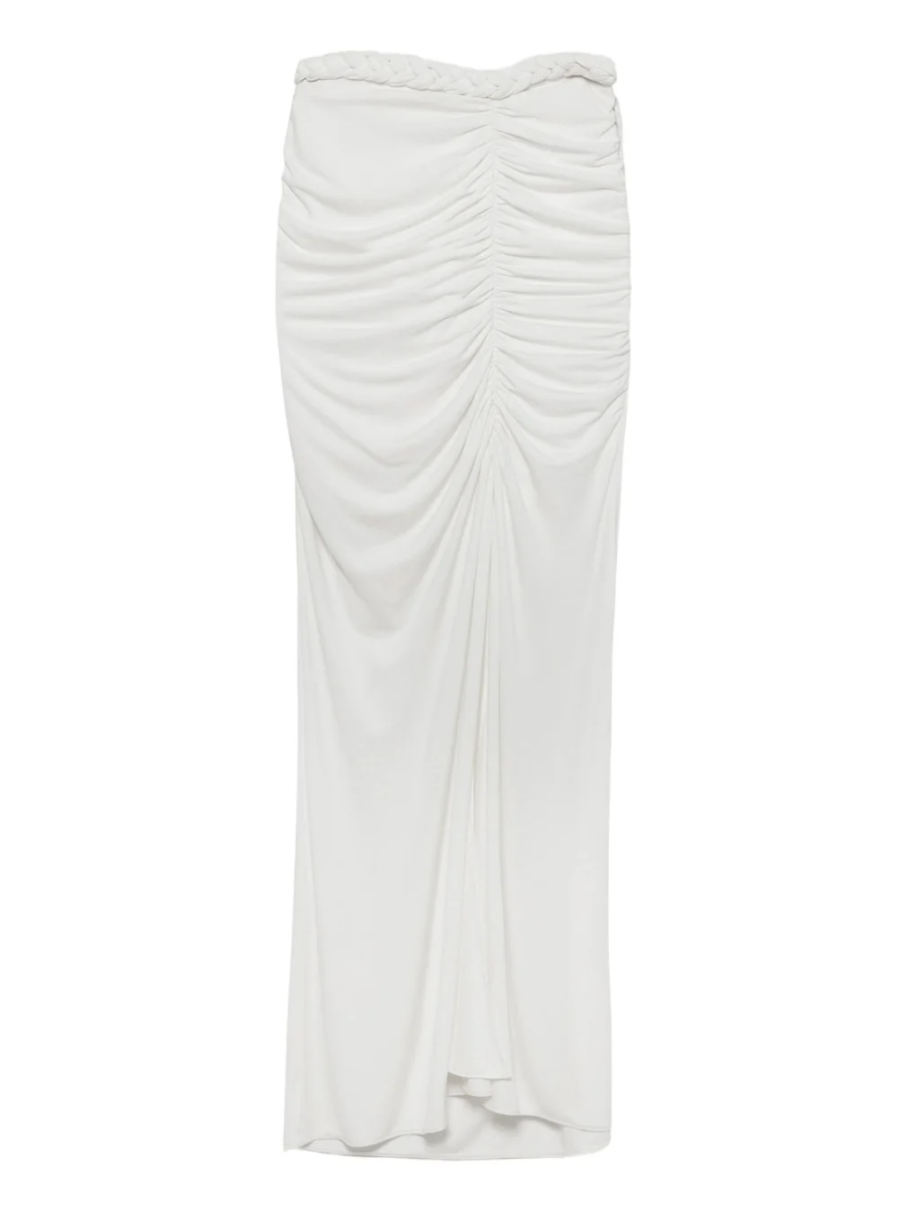 Juna Draped Jersey Midi Skirt Juna Draped Jersey Midi Skirt