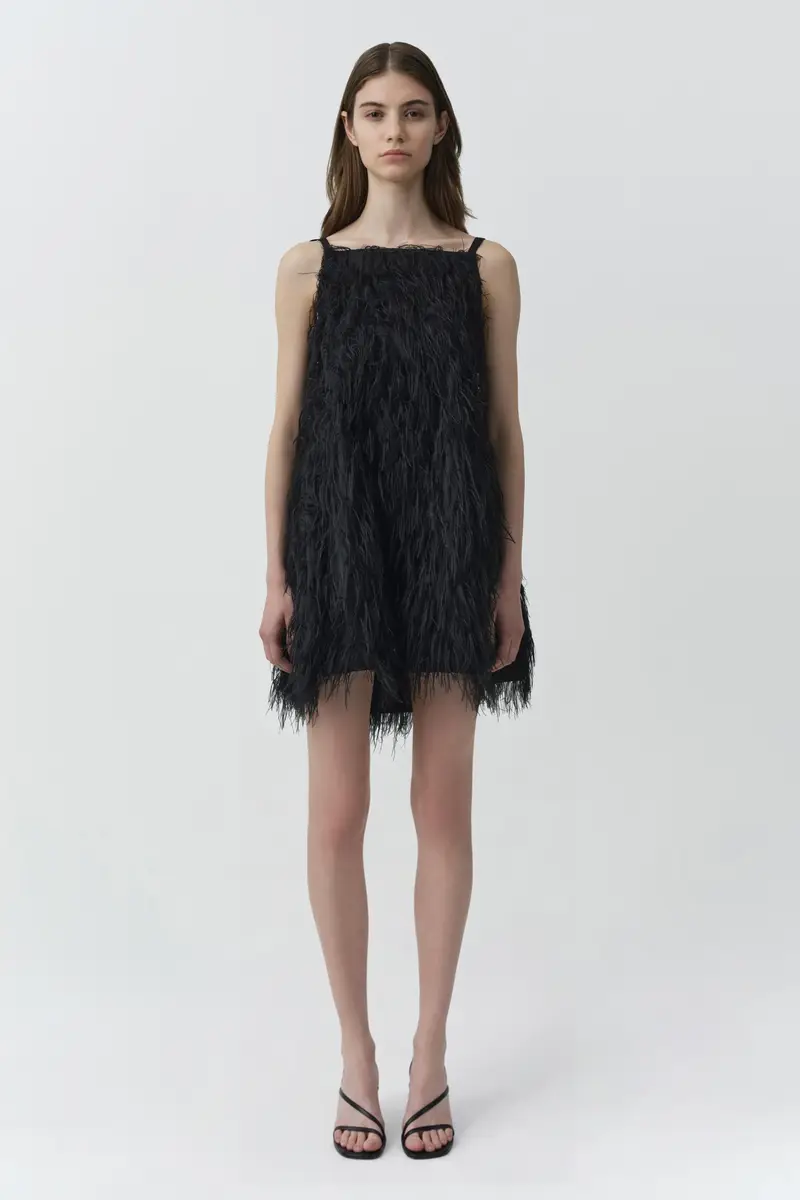 Simkhai Kalla Fringe Jacquard Mini Dress | Thumbnail 2 Simkhai Kalla Fringe Jacquard Mini Dress | Thumbnail 2