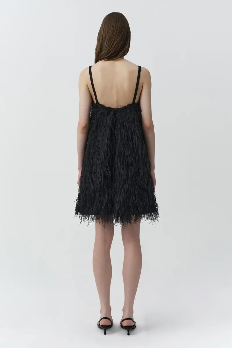Simkhai Kalla Fringe Jacquard Mini Dress | Thumbnail 6 Simkhai Kalla Fringe Jacquard Mini Dress | Thumbnail 6