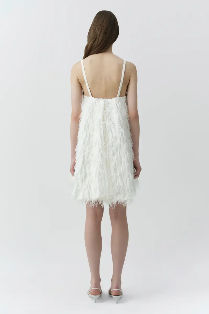 Simkhai Kalla Fringe Jacquard Mini Dress | Thumbnail 6 Simkhai Kalla Fringe Jacquard Mini Dress | Thumbnail 6