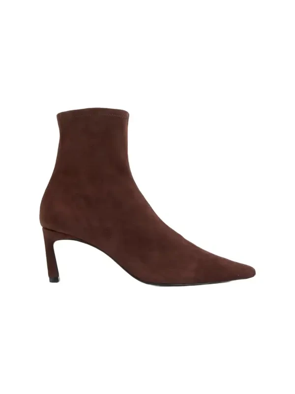 Katya Stretch Suede Ankle Boot