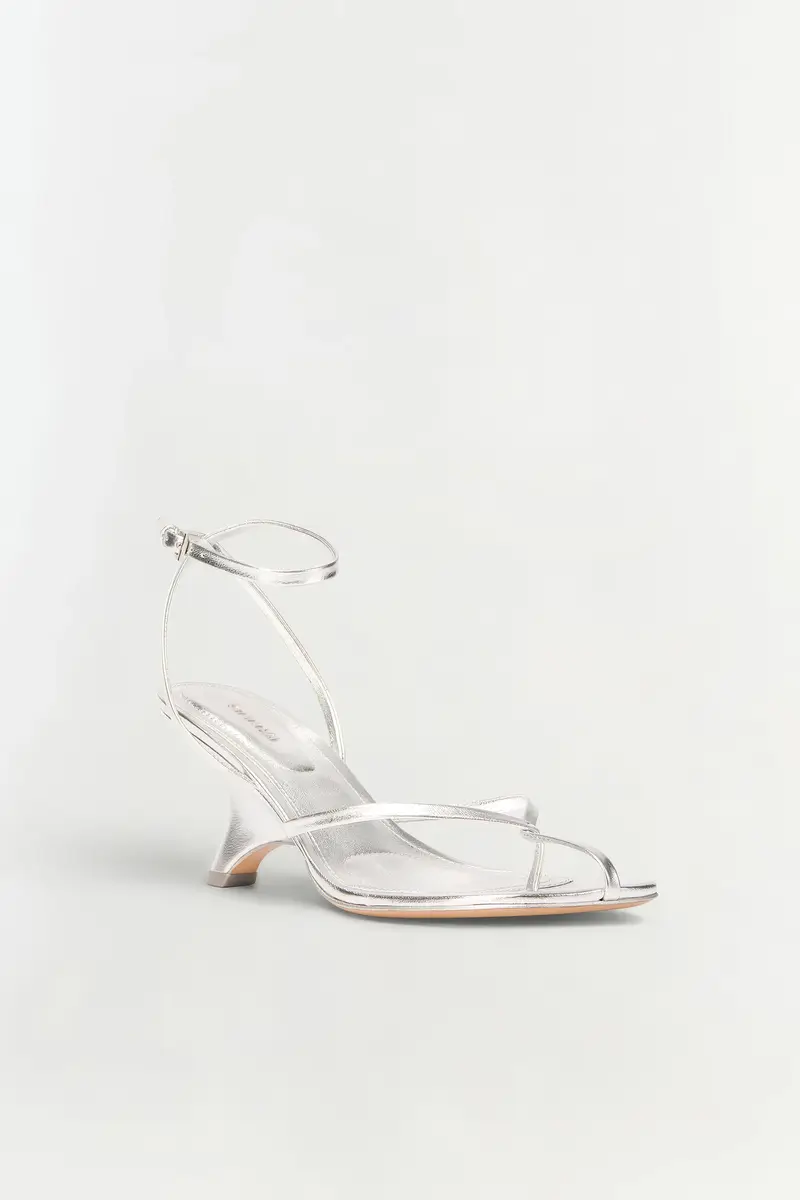 Simkhai Kelsey Leather Strappy Wedge | Thumbnail 2