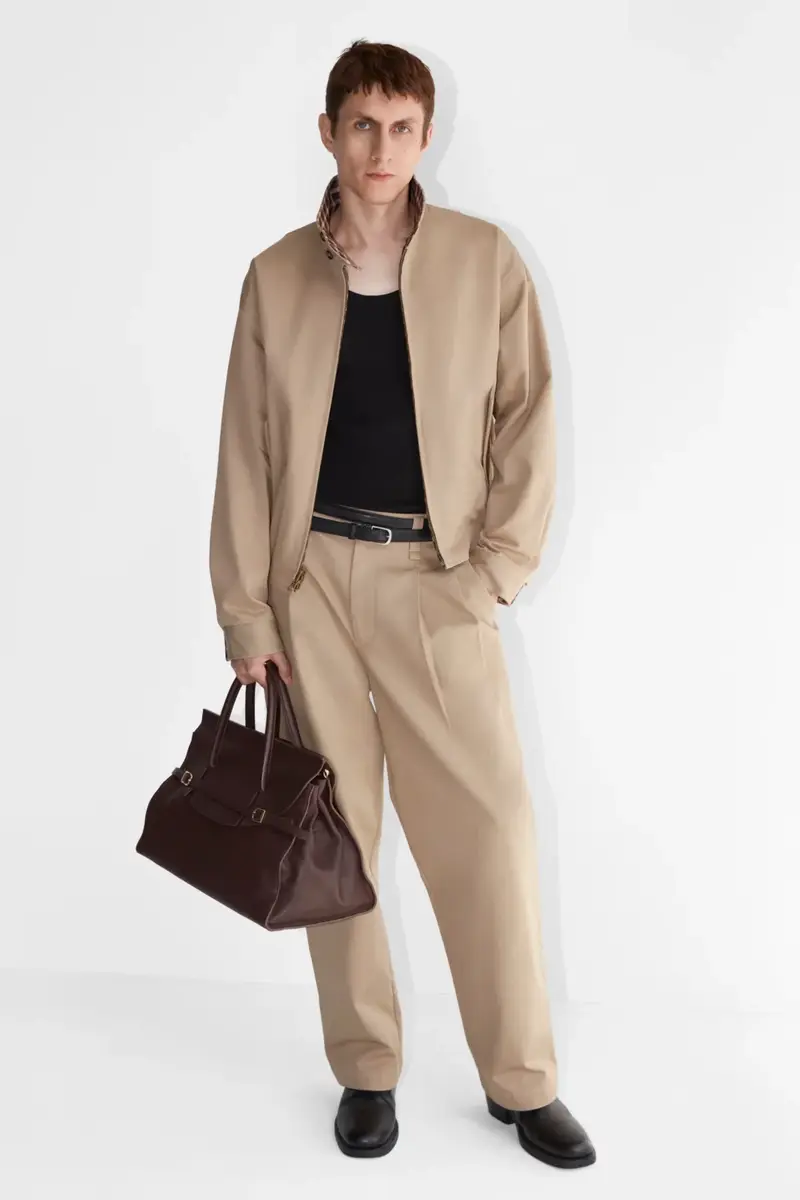 Simkhai Kent Twill Pleated Pants | Thumbnail 2 Simkhai Kent Twill Pleated Pants | Thumbnail 2