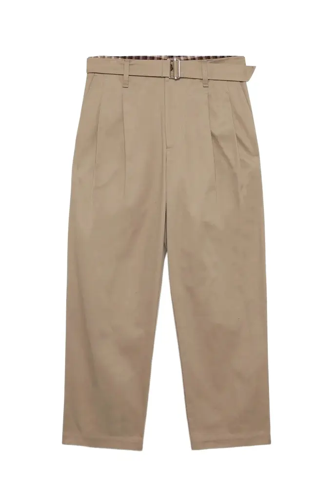 Simkhai Kent Twill Pleated Pants