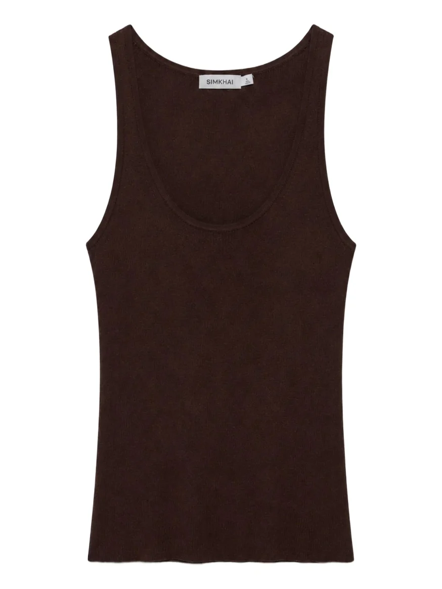 Simkhai Kioni Silk Cashmere Tank