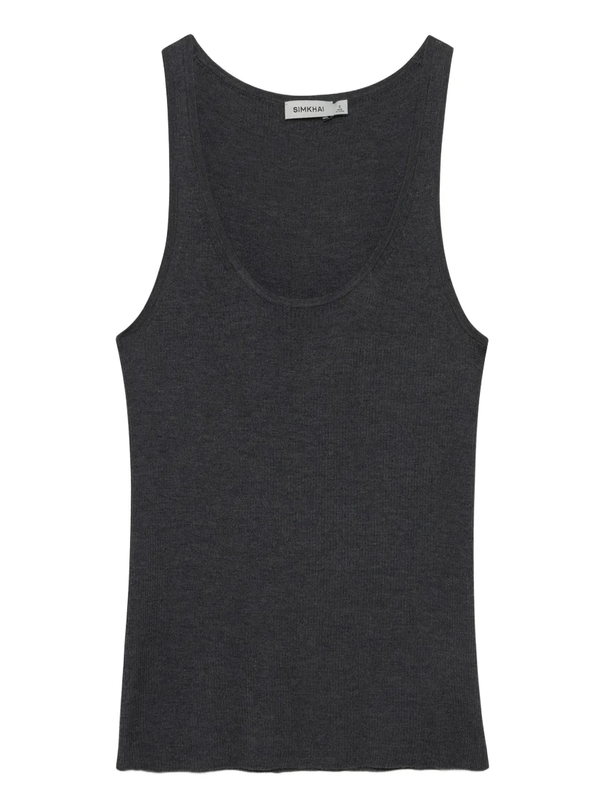 Simkhai Kioni Silk Cashmere Tank