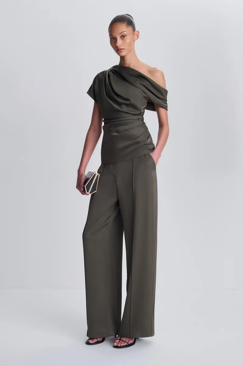 Simkhai Kyra Satin Pant | Thumbnail 4 Simkhai Kyra Satin Pant | Thumbnail 4