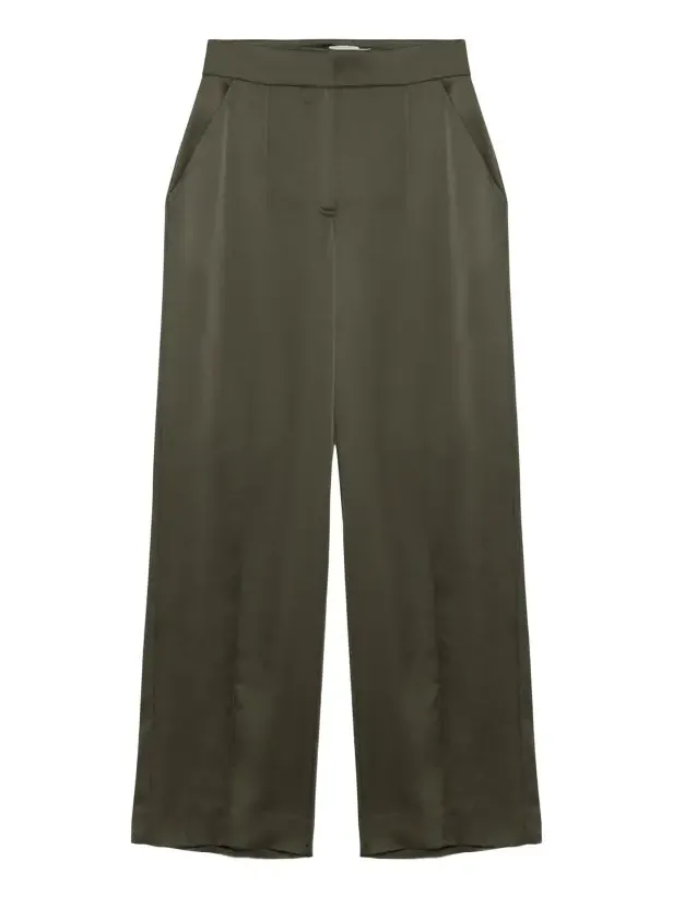 Kyra Wide Leg Satin Pant