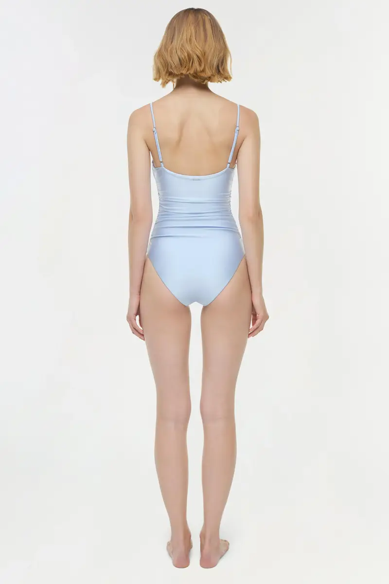 Simkhai Laine Ruched One Piece | Thumbnail 5 Simkhai Laine Ruched One Piece | Thumbnail 5