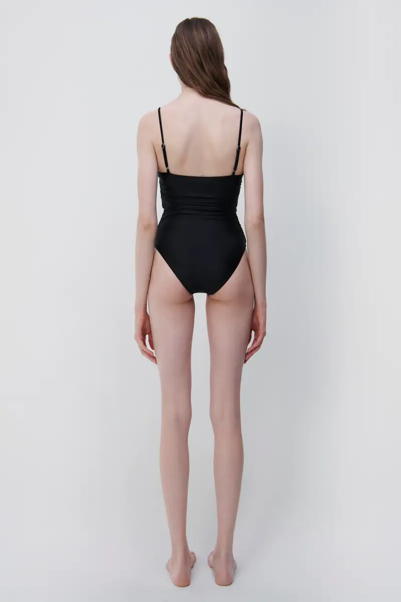 Simkhai Laine Satin One Piece | Thumbnail 4 Simkhai Laine Satin One Piece | Thumbnail 4