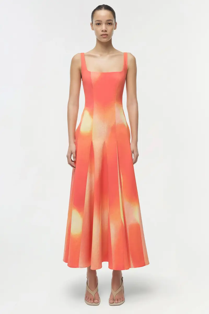 Simkhai Lara Midi Dress | Thumbnail 6 Simkhai Lara Midi Dress | Thumbnail 6
