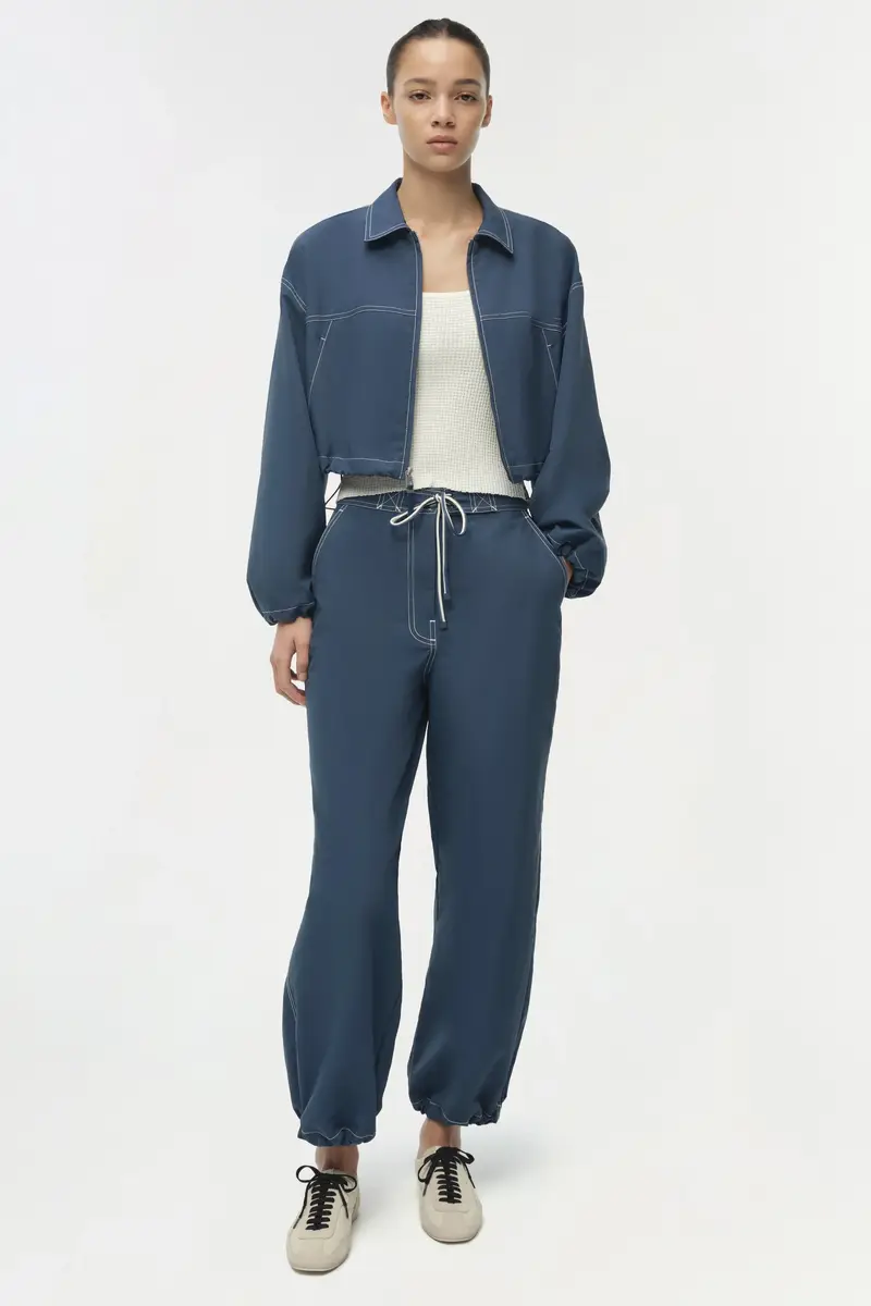 Simkhai Lennox Straight Leg Pant | Thumbnail 2 Simkhai Lennox Straight Leg Pant | Thumbnail 2