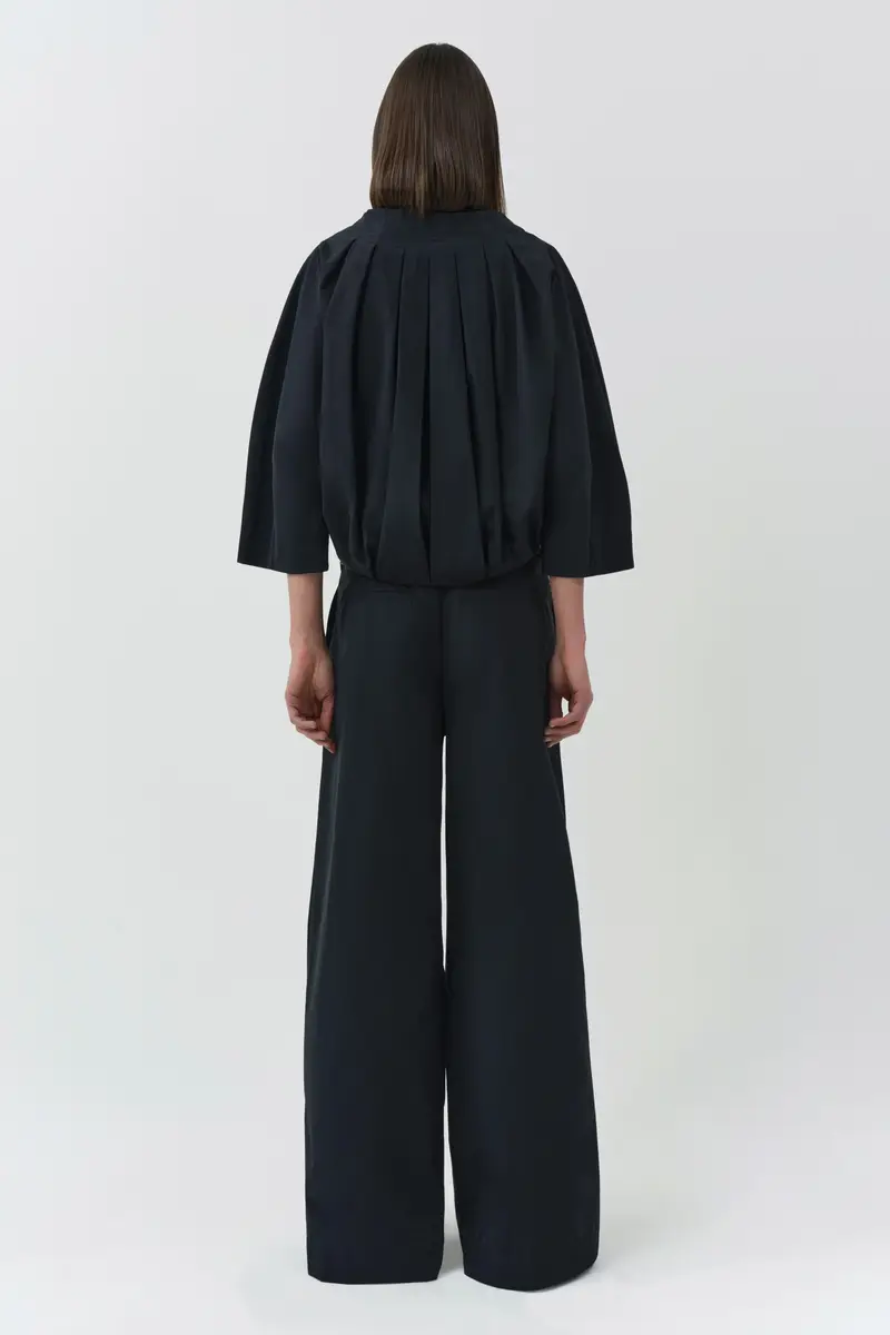 Simkhai Leroy Pleated Wide Leg Pant | Thumbnail 4