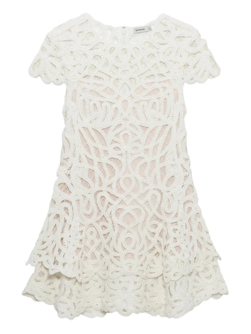 Simkhai Lina Lace Mini Dress | Thumbnail 1 Simkhai Lina Lace Mini Dress | Thumbnail 1