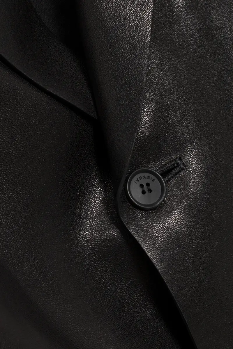Simkhai Linden Leather Blazer | Thumbnail 7